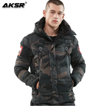 

AKSR 2019 Winter Men Parka Jackets Cotton Parkas Thicken Hooded Jacket Coat Men Parka Hombre Windbreaker Jacket Casaco Masculino