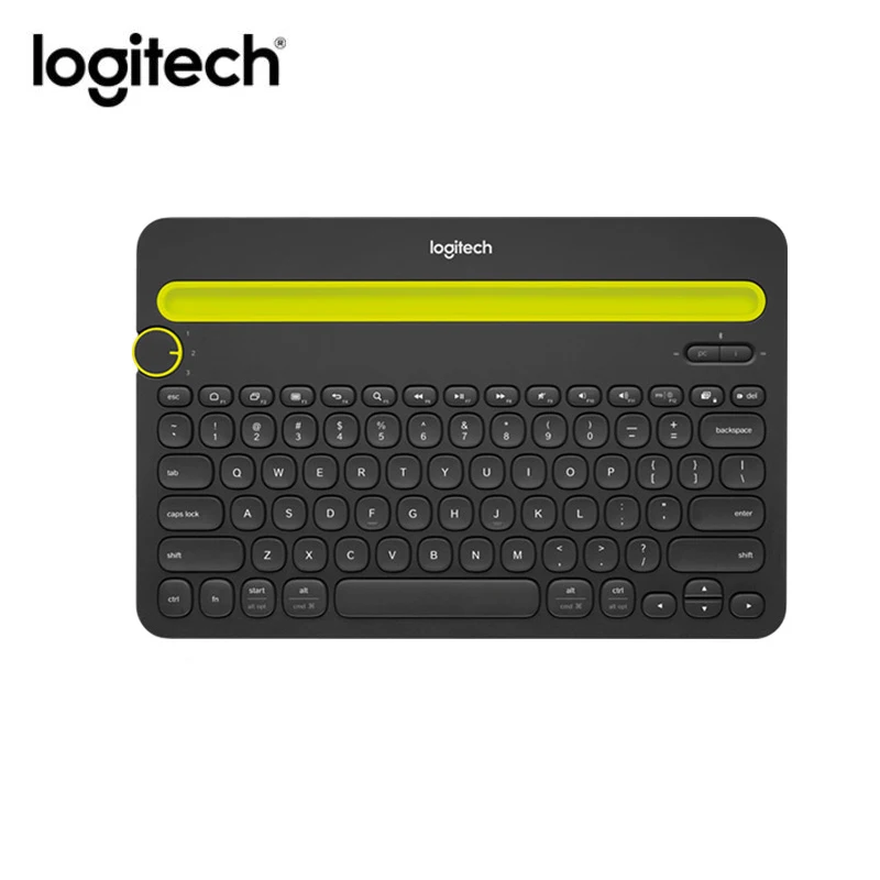 Оригинальная клавиатура logitech K480, Bluetooth, Мобильный планшет Mac, ноутбук, много устройств, тонкая мини Бесшумная клавиатура с ПК, ноутбук