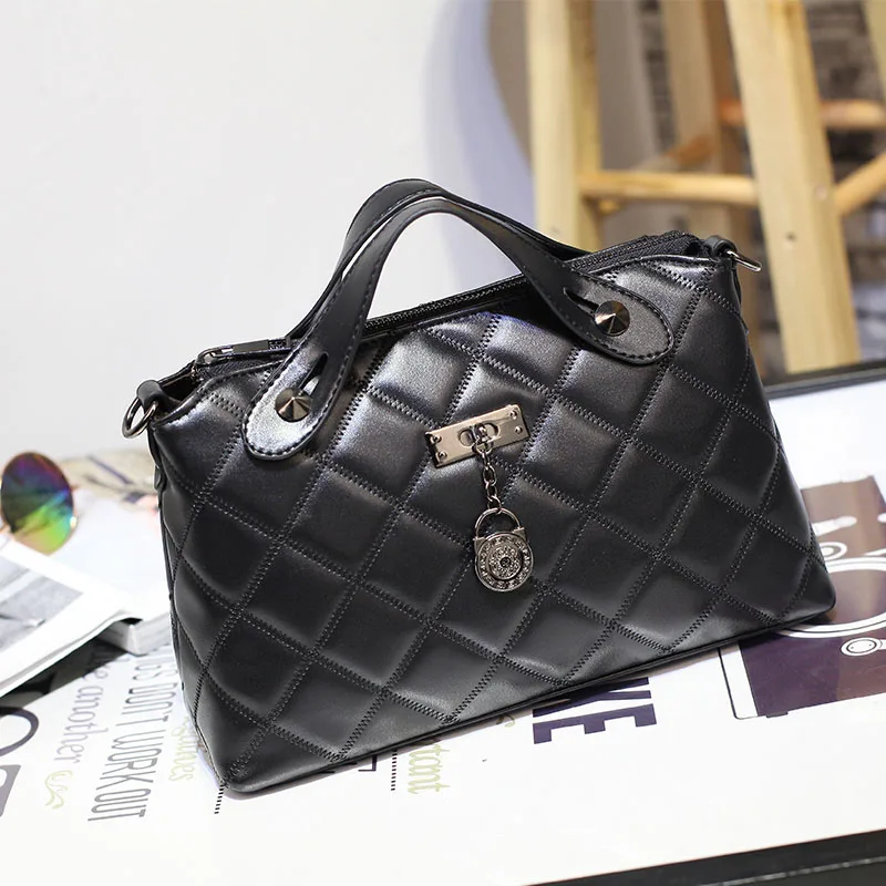 جديد حقيبة يد فاخرة أزياء المرأة حقيبة 2018 العلامة التجارية مصمم منقوشة حقيبة كتف الإناث Crossbody أكياس عالية قدرة أعلى-حقائب بيد