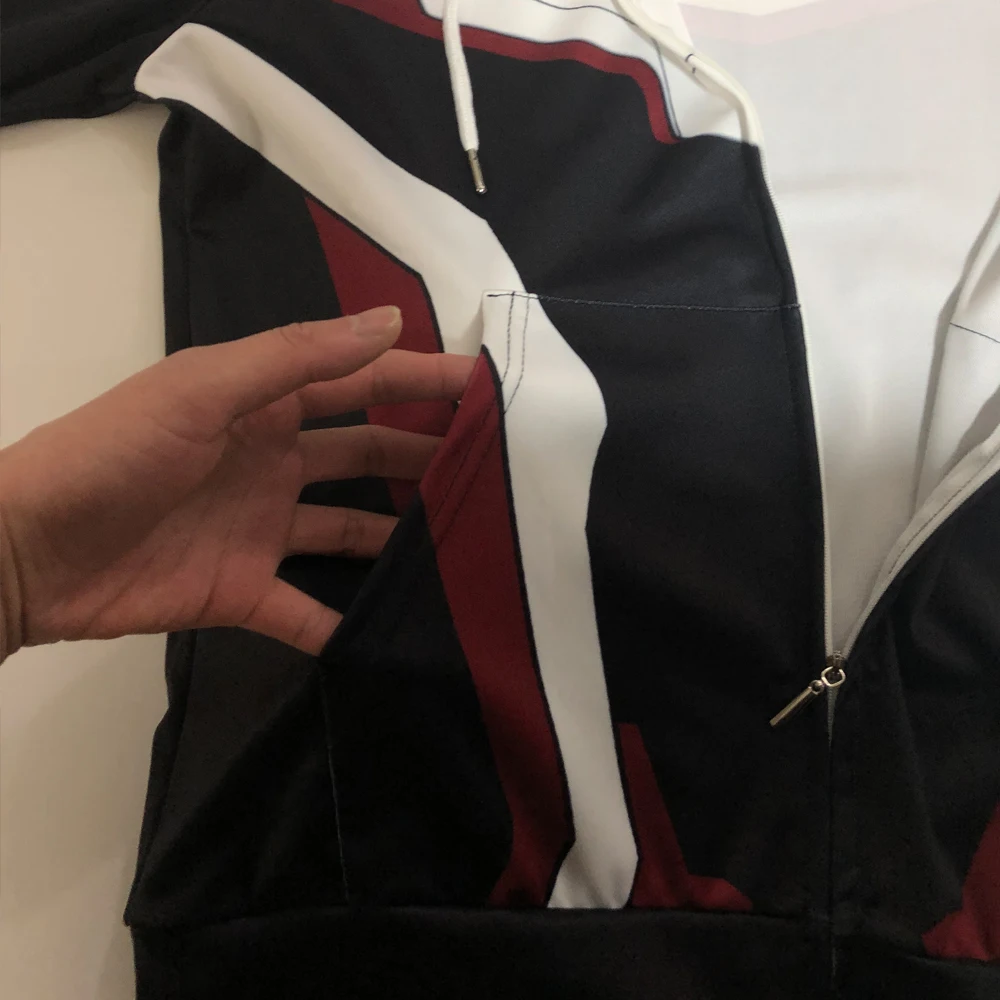 Avengers Endgame Hoodie Cosplay Jacket Sweatshirt Costumes Quantum Realm Pants Marvel superhero Hoodies Long Pant suit Costume