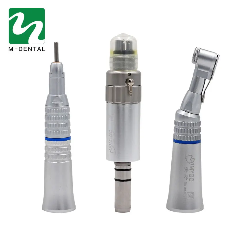 Baratos Pieza de mano de velocidad lenta Contra ángulo recto para laboratorio Dental Micromotor eléctrico