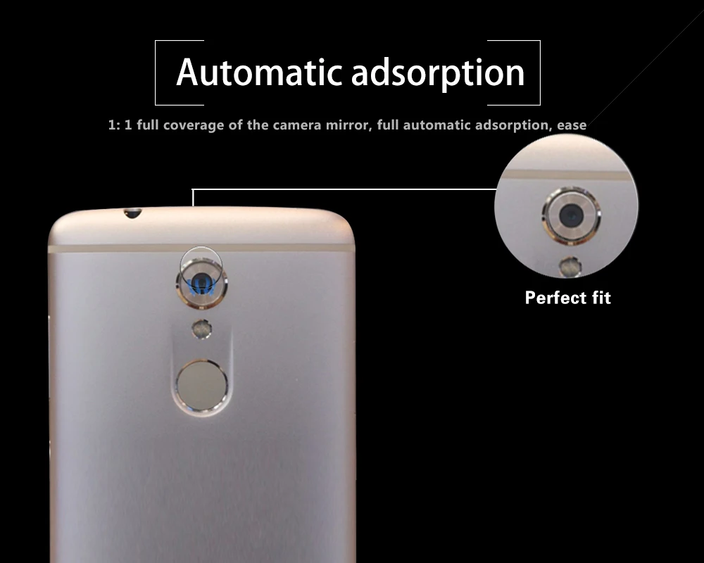 Ультра тонкая задняя Камера объектив из закаленного Стекло пленка для ZTE Axon 7 mini