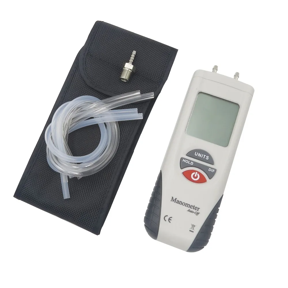 Цифровой манометр измеритель давления воздуха датчик до + 55H2O|pressure differential gauge|digital