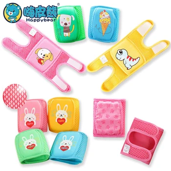 

1Pair Baby Learn to Walk Knee Protector Baby Mesh Knee Pads for Crawling Drop Resistance Breathable Sponge Children Knee Pads