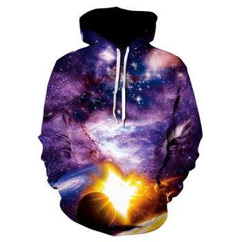 

Space galaxy personalized print sweatshirt hoodies for men and women, 3d branded apparel hoodie prints for hats and hoodies