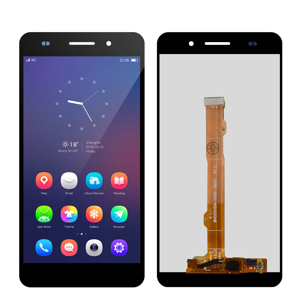 ЖК дисплей для Huawei Honor 5A Y6II Y6 II 2 CAM L23 L03 L21 AL00 UL00 с сенсорным экраном в сборе|Экраны