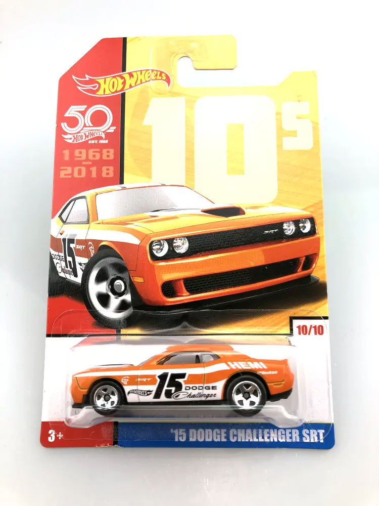 Hot Wheels 1: 64 спортивный автомобиль CHEVY DOGE FORD 50th anniversary Collector Edition металлическая литая под давлением Модель гоночного автомобиля подарок ребенку