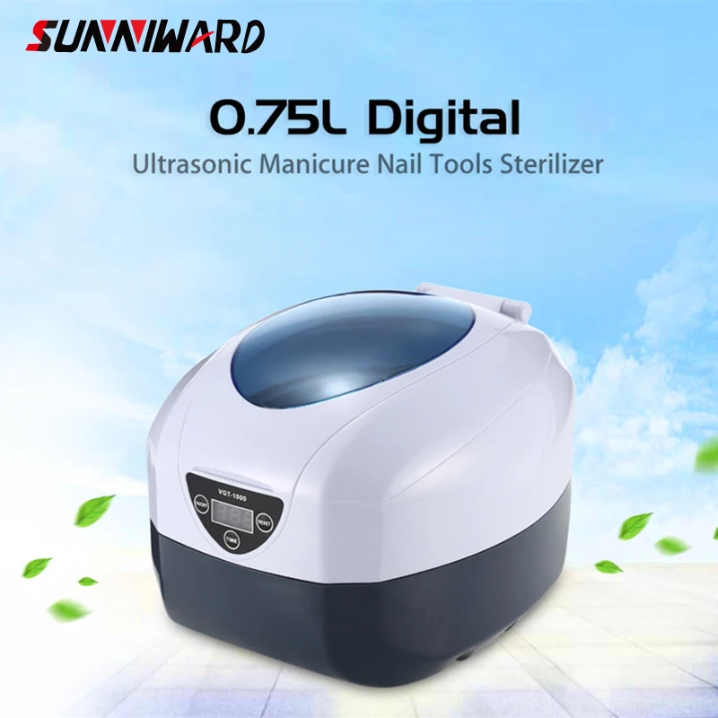 

Vgt-1000 750ml Digital Display Ultrasonic Cleaner Bath Jewelry Watch Glasses Circuit Board Cleaning Machine Manicure Nail Tools