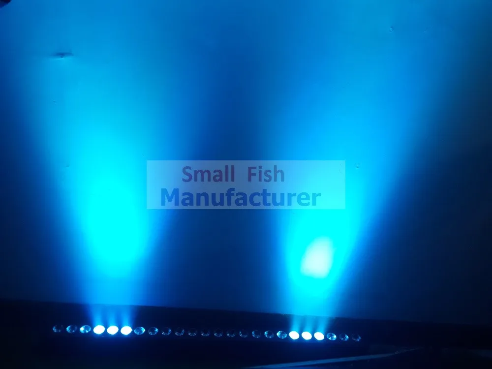 2xLot DHL светодиодный настенный светильник с новой уникальной технологией рассеивания 24X3 Вт RGB 3in1 СВЕТОДИОДНЫЙ линии бар балка стробирующий световой сигнал предупредительный сигнал с бегущего коня эффект