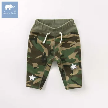 

DB8486 dave bella autumn baby boys fashion camouflage pants children full length kids pants infant toddler trousers