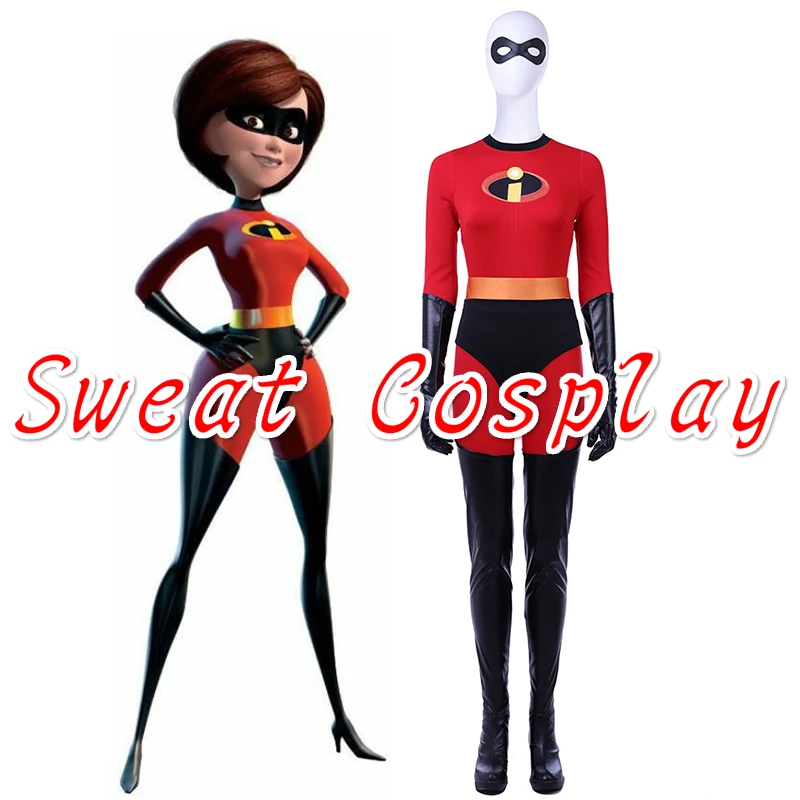 High Quality The Incredibles 2 Elastigirl Cosplay Costume Halloween