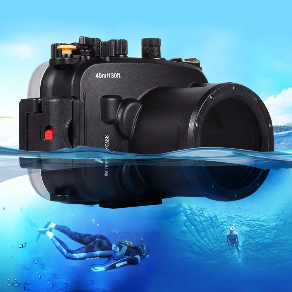 PULUZ40mUnderwaterDepthDivingCaseWaterproofCameraHousingfor