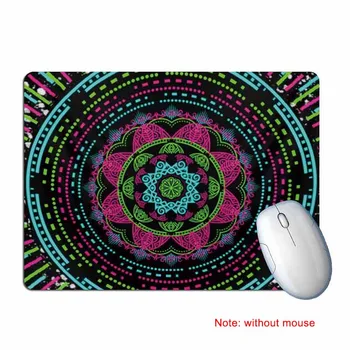 

Gaming Mouse Pad Mat Rectangle Geometric Pattern Printed Anti Slip Computer Mousepad for Home Office EM88