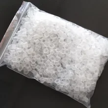 5000 шт маленькие 9 мм татуировки пластиковые Чернила чашки крышки