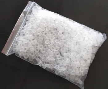 

5000 pc SMALL 9MM Tattoo Plastic Ink Cups Caps