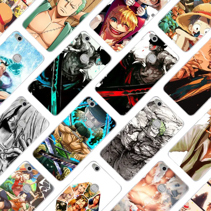 

MLLSE Anime One Piece zoro Sanji luffy Case Cover for Huawei NOVA 3 3i 4 Honor V20 8X 8A 7A Pro 7X 7C 7S 8 9 10 Lite Play Cover