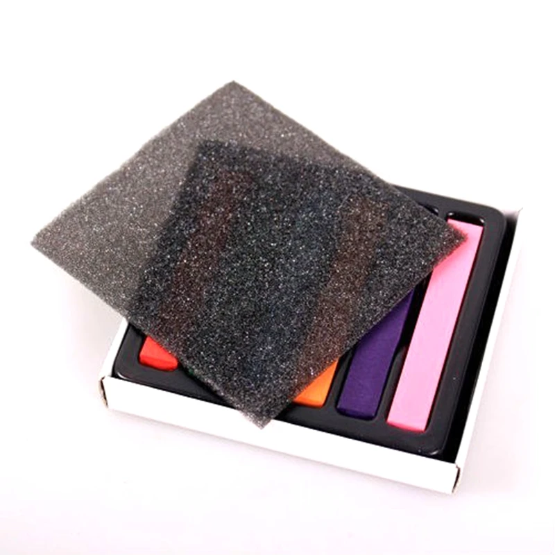 6 colors hair chalk 3
