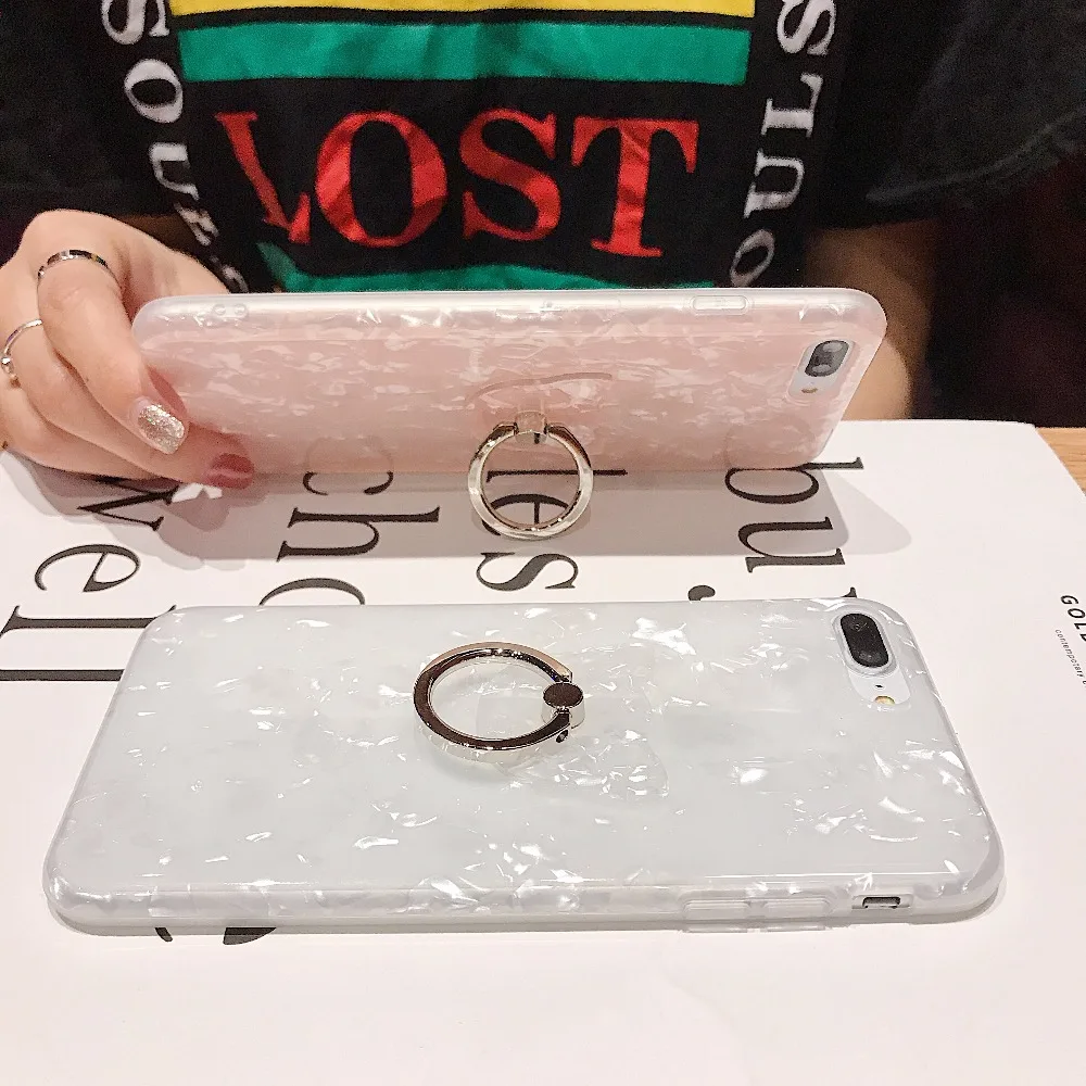 Роскошные в виде ракушки мрамор цепи чехол для huawei P30 pro P20 P20lite P10 mate20 pro honor 20 20i 10 9 lite nova 5 pro 4 3 3i