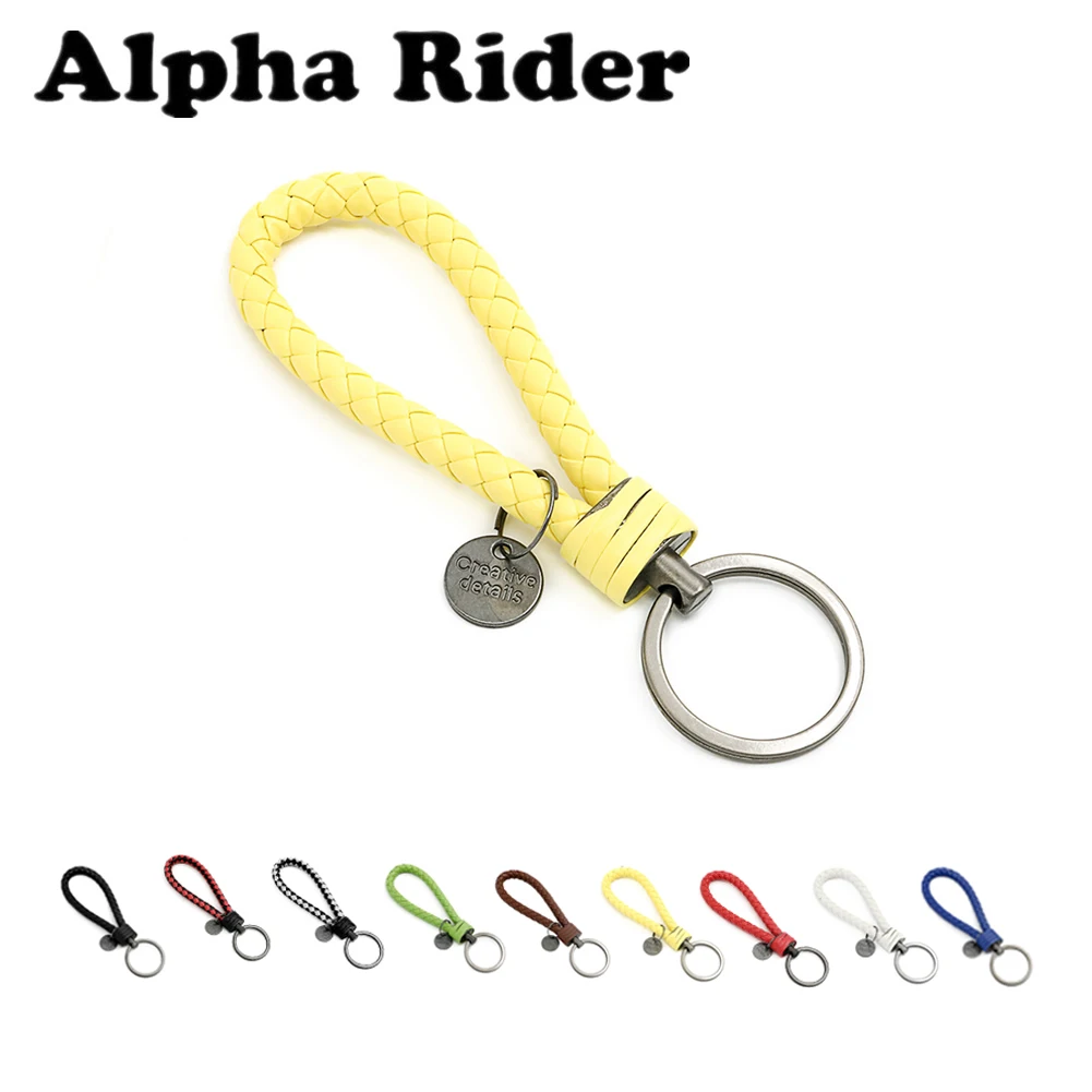 

Motorcycle Keyring Chain Key Ring Grip Strap For Porsche Mercedes BMW Cadillac Lexus Ford Toyota Honda Chevrolet Dodge Jaguar