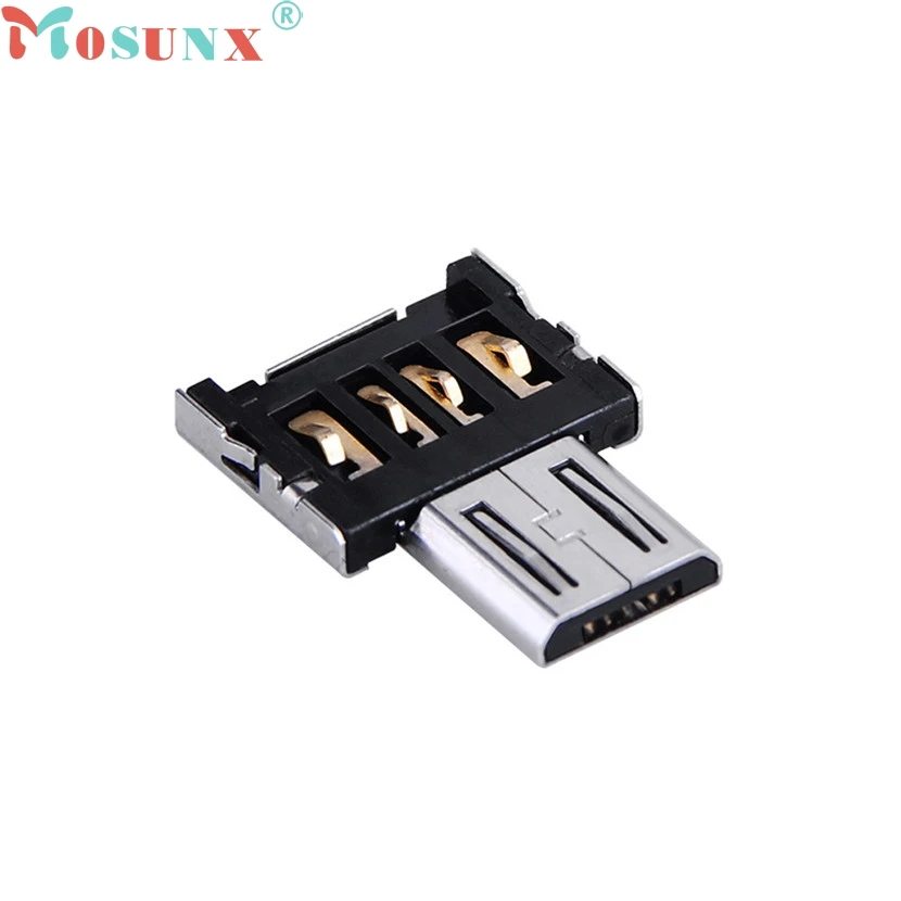 

mosunx Mecall Tech 2pcs Micro USB Male to USB Female OTG Adapter Converter For Android Tablet Phone #0.46