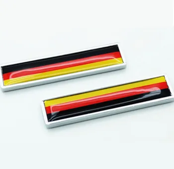 

5 Pairs Metal International Germany Flags Car Emblem Badge Decorations 3D Germany Flag Car Tail Fender Styling Stickers