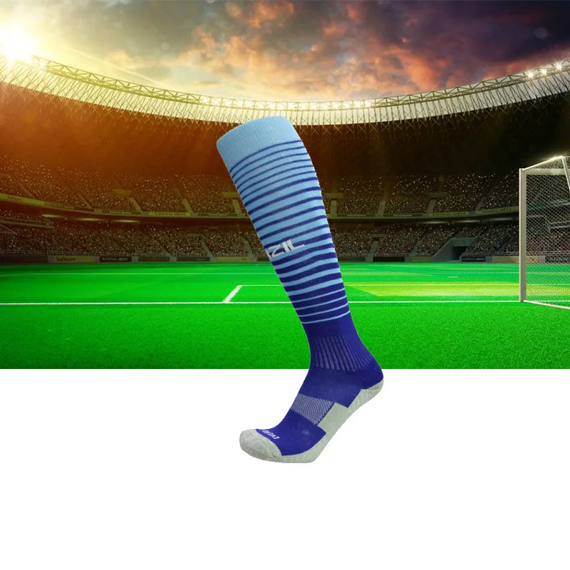 Grntamn Unisex Adult Kids Student Boys Girls Soccer Socks Thick Cotton