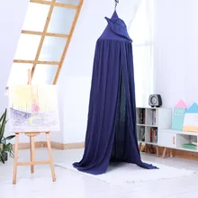 Ins Nordic Leaf Single Door CottonTent Game House Children's Room Bed Curtain Canopy Crib Mosquito Net Home Decoration