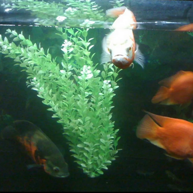 3 шт. Подводные искусственные водные растения украшения аквариума аквариум зеленая вода Трава Декор ландшафтное украшение