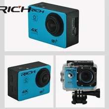 Спортивная Экшн-камера F60/F60R 4 K 30FPS 170D Len 1080 P 60FPS wifi камера 30 M Go Водонепроницаемая Pro камера для велосипедного шлема