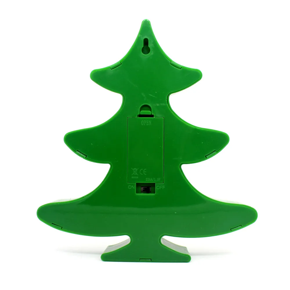 sanhooii christmas tree night lamp 20 22cm house wall led light for