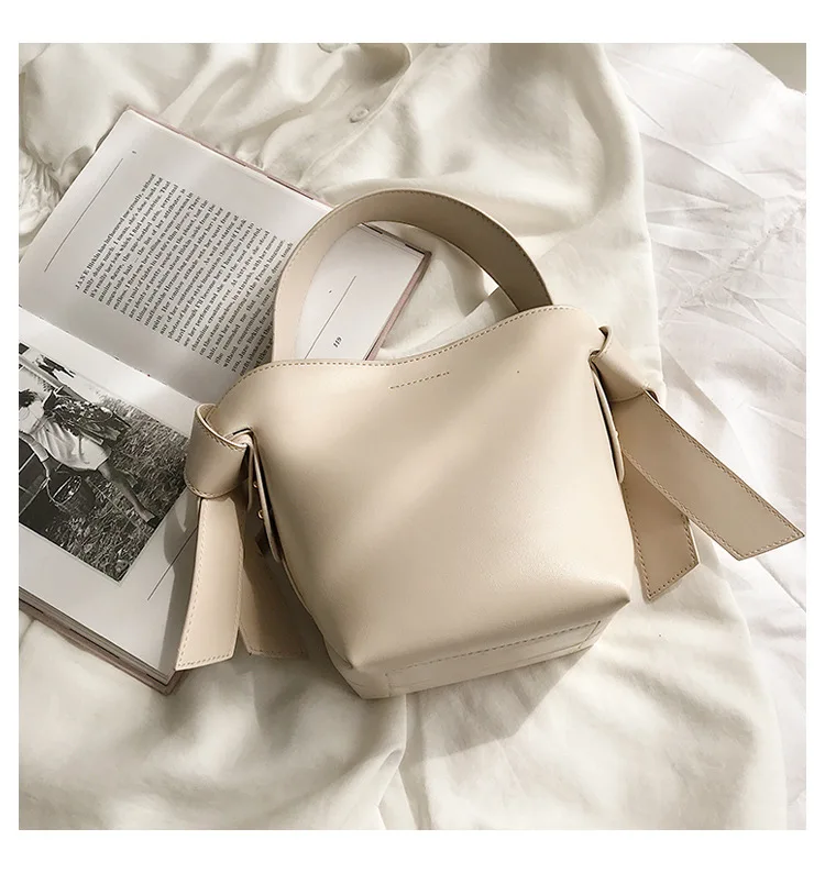 

Camelia Bucket Bag synthetic leather Celebrity Handbag