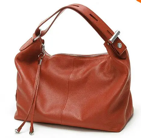Vogue Star Fashion натуральная кожа OL стиль женская сумка на плечо цена YB40-358 - Цвет: Коричневый