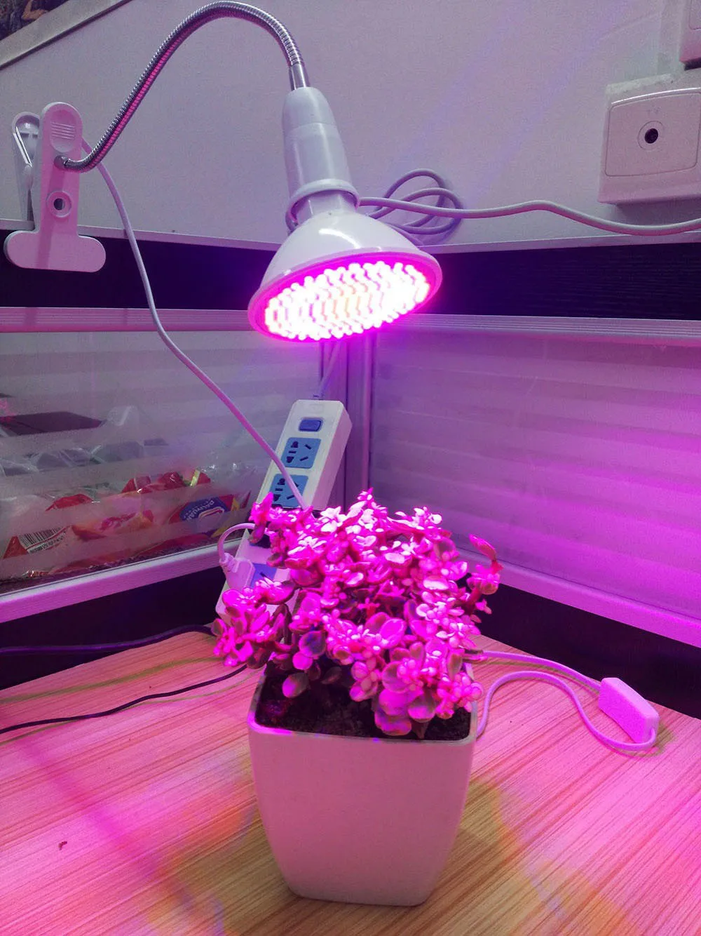 2018 Высокое качество E27 106 Led Grow Light гидропонное освещение с зажимом лампы растения для цветов Прямая доставка