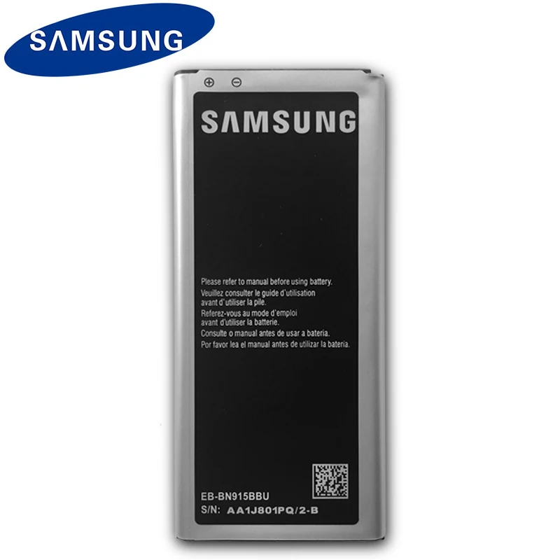 Аккумулятор samsung для Galaxy Note Edge N915 N915F N915A N915T N915V N915G EB-BN915BBE EB-BN915BBU 3000 мАч с NFC