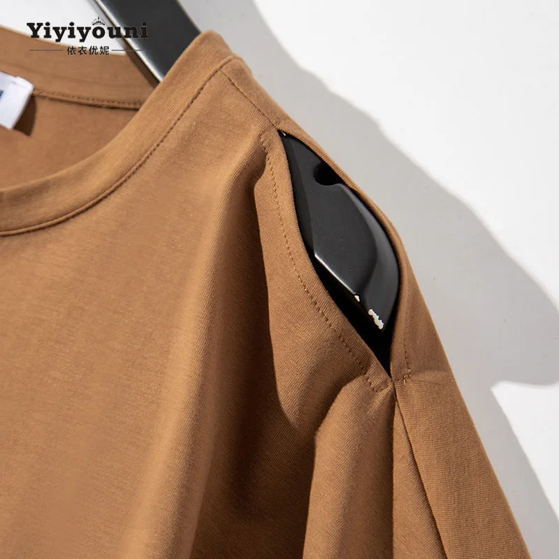 Summer Midi T Shirt Dress Women O-neck Pocket Embroidery Hole Shoulder Dress Beach Casual Mid-calf Loose Khaki Long Dresses 2019 Summer Midi T Shirt Dress Women O-neck Pocket Embroidery Hole Shoulder Dress Beach Casual Mid-calf Loose Khaki Long Dresses 2019
