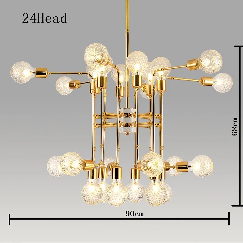 Modern LED Chandeliers dining room American style lustre de plafond For Living Room Bed room antlers Decoration12
