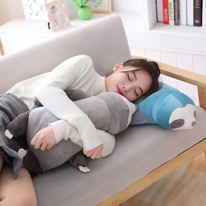 1pc 65-100cm New Cute Stuffed Sloth Toy Plush Soft Simulation Sloths Soft Toy Animals Plushie Doll Pillow for Kids Birthday Gift 1pc 65-100cm New Cute Stuffed Sloth Toy Plush Soft Simulation Sloths Soft Toy Animals Plushie Doll Pillow for Kids Birthday Gift