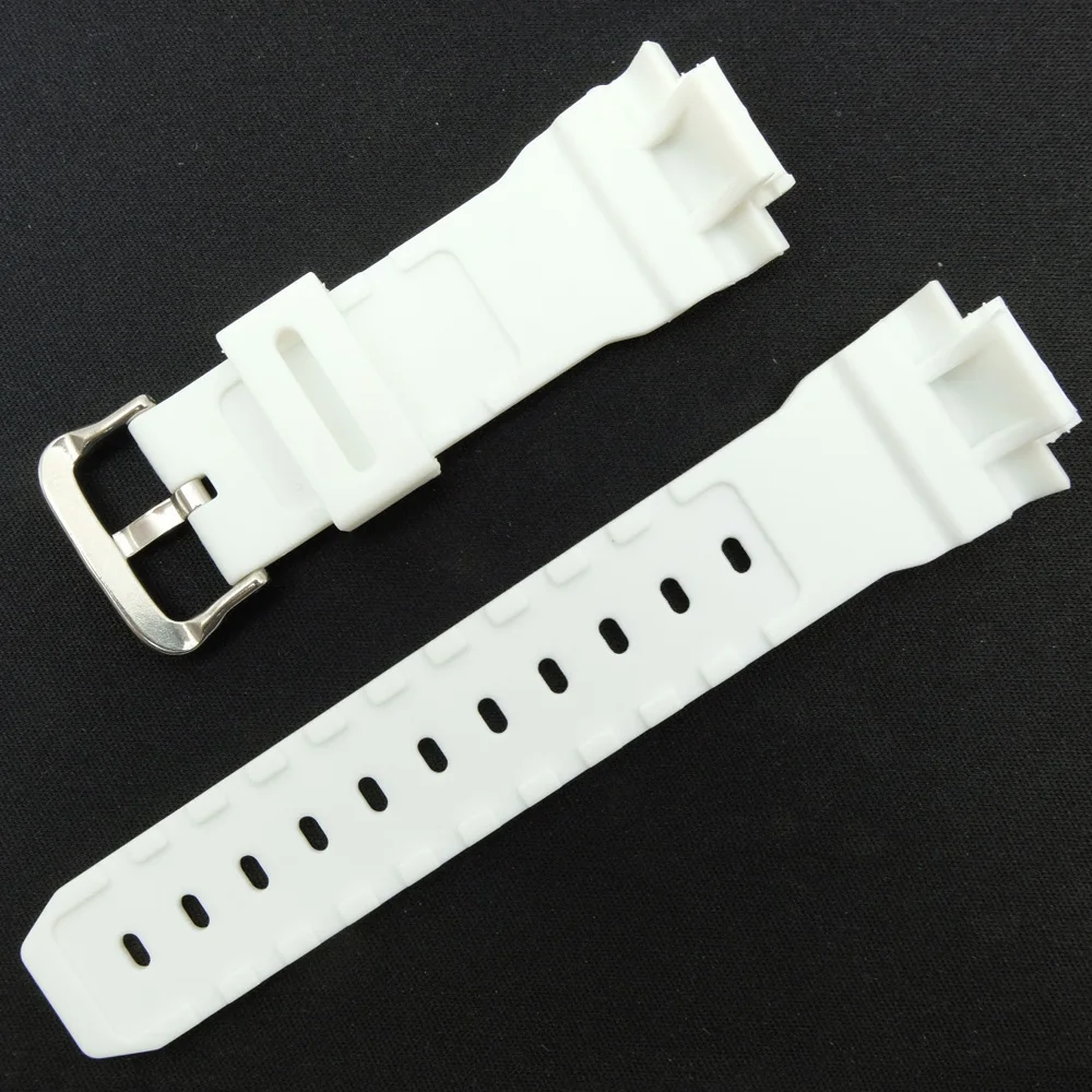 

New 16mm White PU Replace G-shock Watch Band Strap Fits G5600 Series 6900 9052