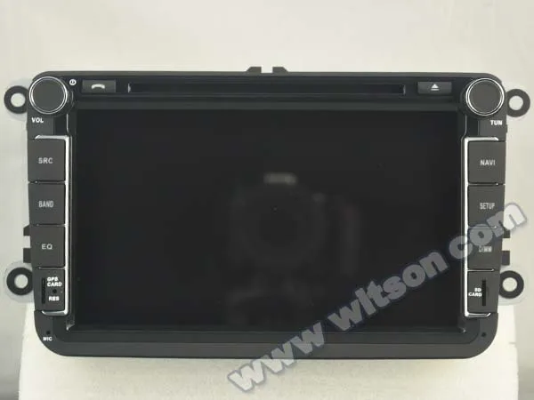 Best WITSON Android 9.0 Octa core PX5 CAR DVD player For Volkswagen B6 CADDY PASSAT SAGITAR GOLF TIGUAN TOURAN SKODA IPS GPS RADIO 1
