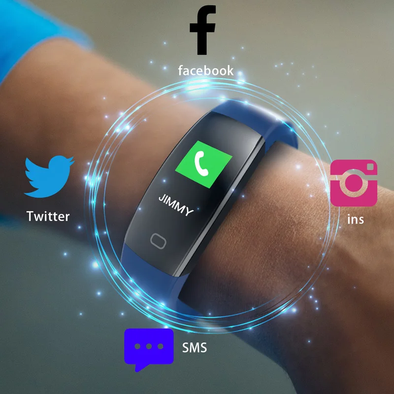 

F64 Fitness Smart Watch Men Women Bracelet Pedometer Waterproof Running Sport Intelligent Watch For Android IOS Support Facebook