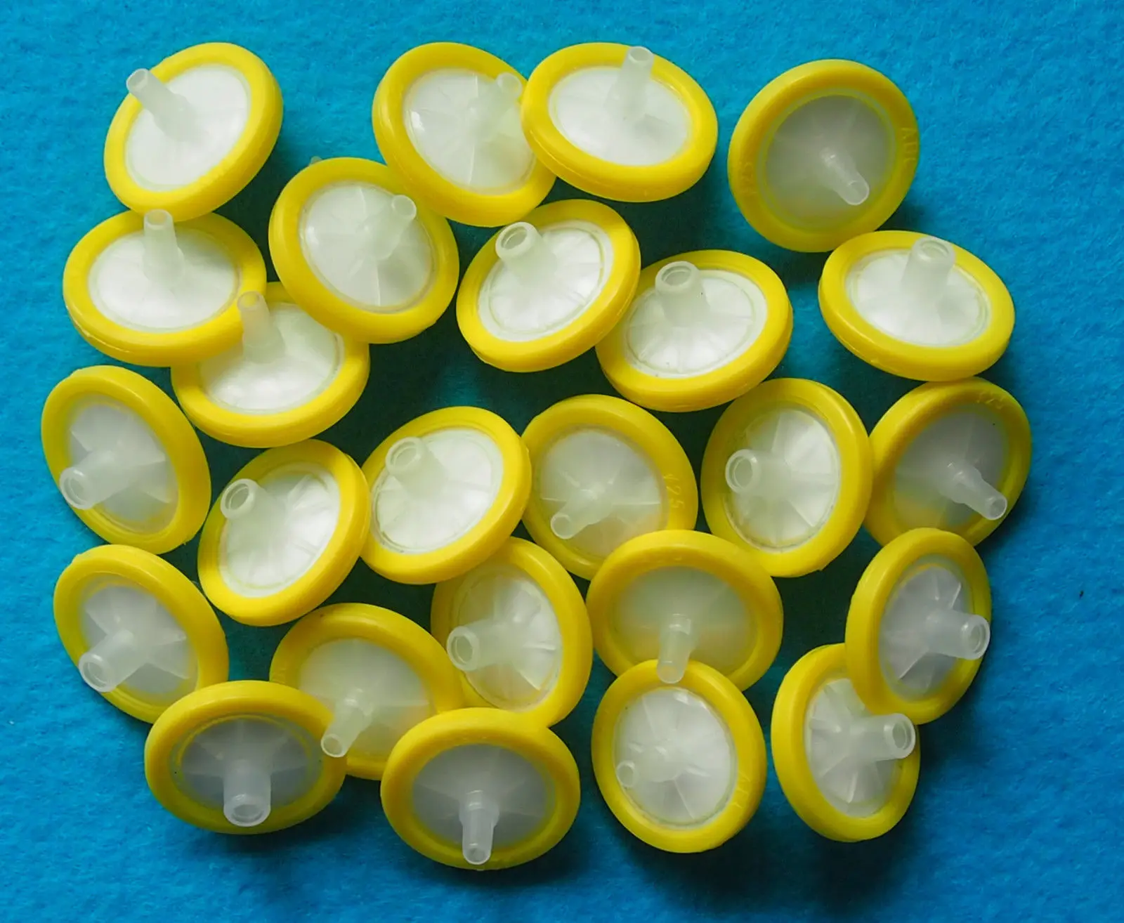 100Pcs 25MM 0.22 Micron Syringe Filter Made By PVDF Deschem Chemical ...