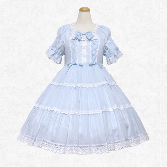baby blue lolita dress