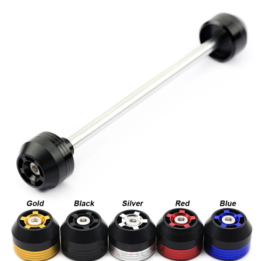 

For Aprilia DORSODURO 750 2008-2013 SL 750 SHIVER 07-14 Front Axle Fork Crash Slider Motorcycle Wheel Protector Falling