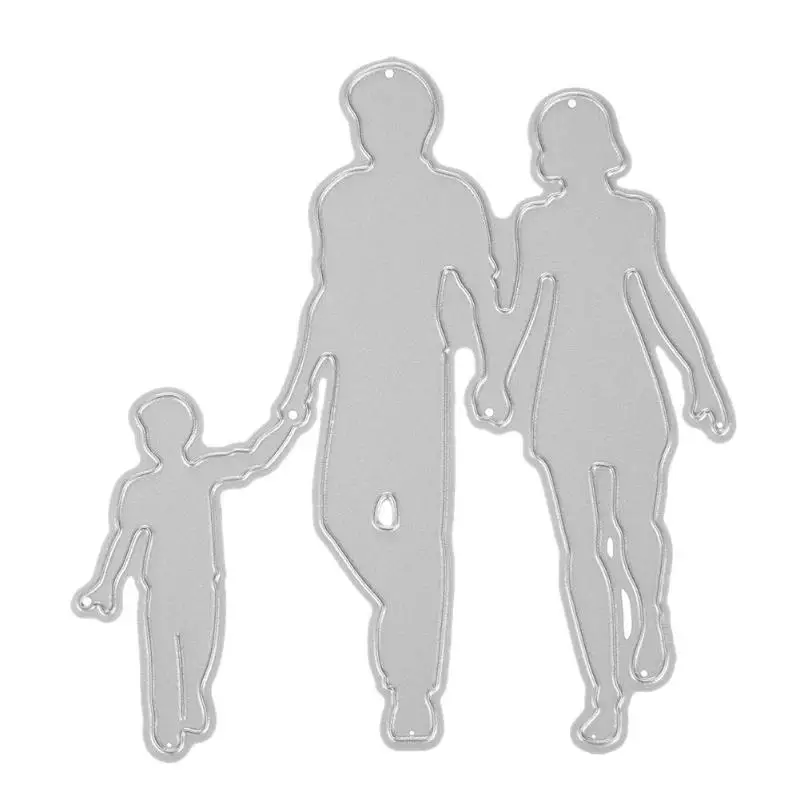 

DIY Cutting Die Family Scrapbooking Dies Metal Stamps Craft Die Cut Gift Box Card Stencil Decor New DIY Embossing