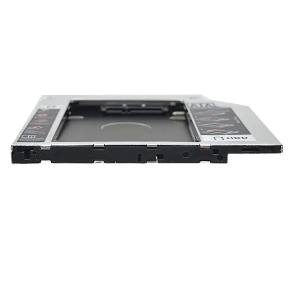 CHIPAL SATA на SATA 2nd HDD Caddy 9,5 мм 2," 2 ТБ SSD чехол Корпус жесткого диска адаптер для ноутбука CD-ROM DVD-ROM OptiBay