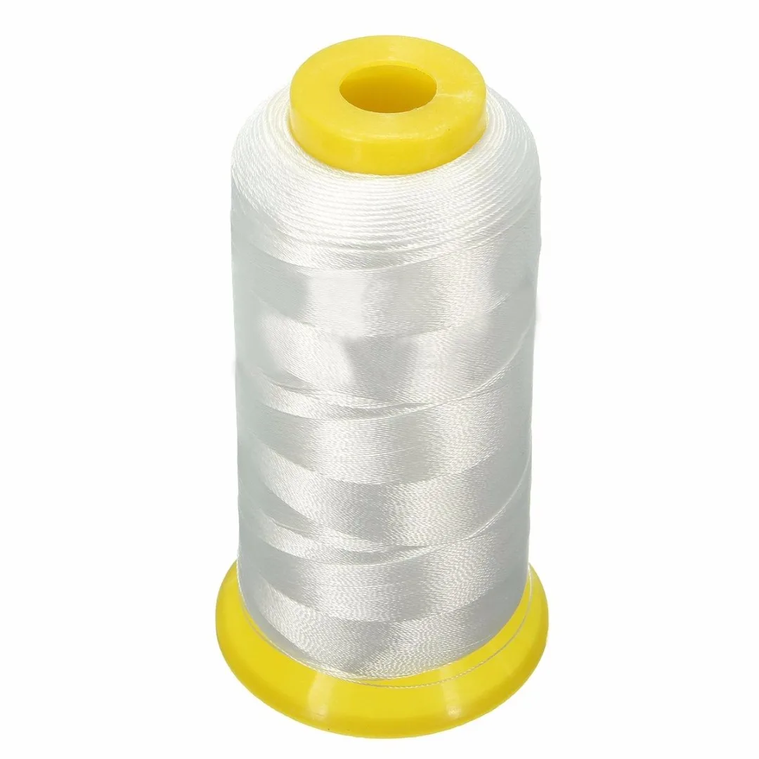 Нейлоновая шелковая нить для бисера струнный шнур "катушка" Сделай сам 1300 м толщина 0,2 мм для ювелирных изделий бисер жемчуг Вязание домашний текстиль Mayitr - Цвет: White