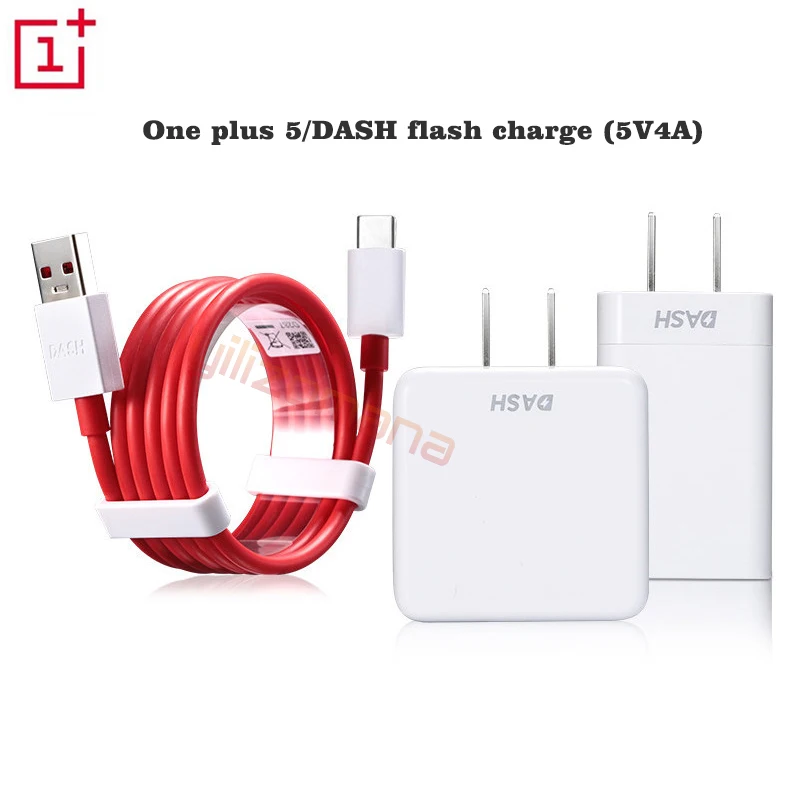 One Plus 5 / 6 оригинальное зарядное устройство В/4A тире Быстрая зарядка EU US для OnePlus 1 2