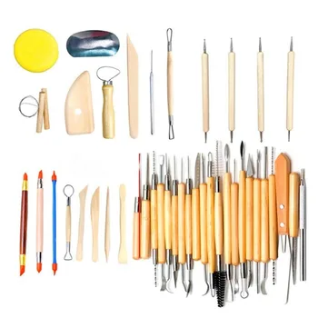 

42Pcs Modeling Clay Pottery Sculpting Tools Carving Tool Set Carver Craft DIY