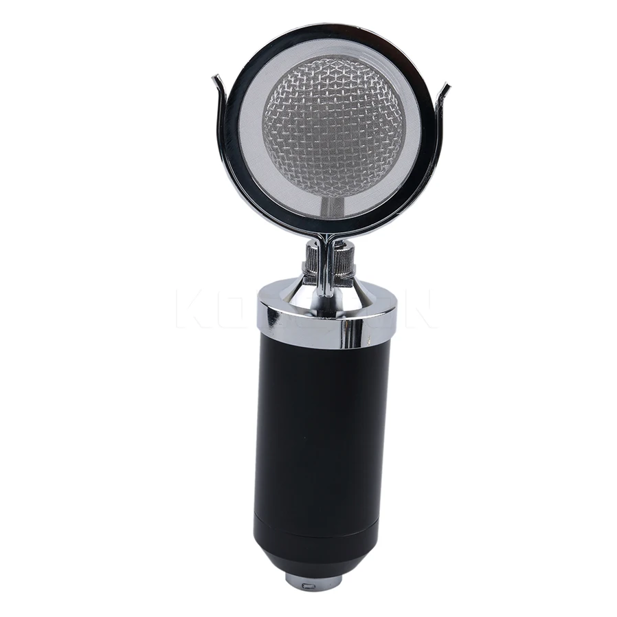 Kebidu студийный записывающий конденсаторный микрофон BM 80 для KTV Караоке Shock Mount с 3 5