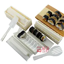 Бытовой 10 шт. набор удобные аксессуары для суши плесень soshi чайник набор кухонных инструментов DIY Форма для риса решений